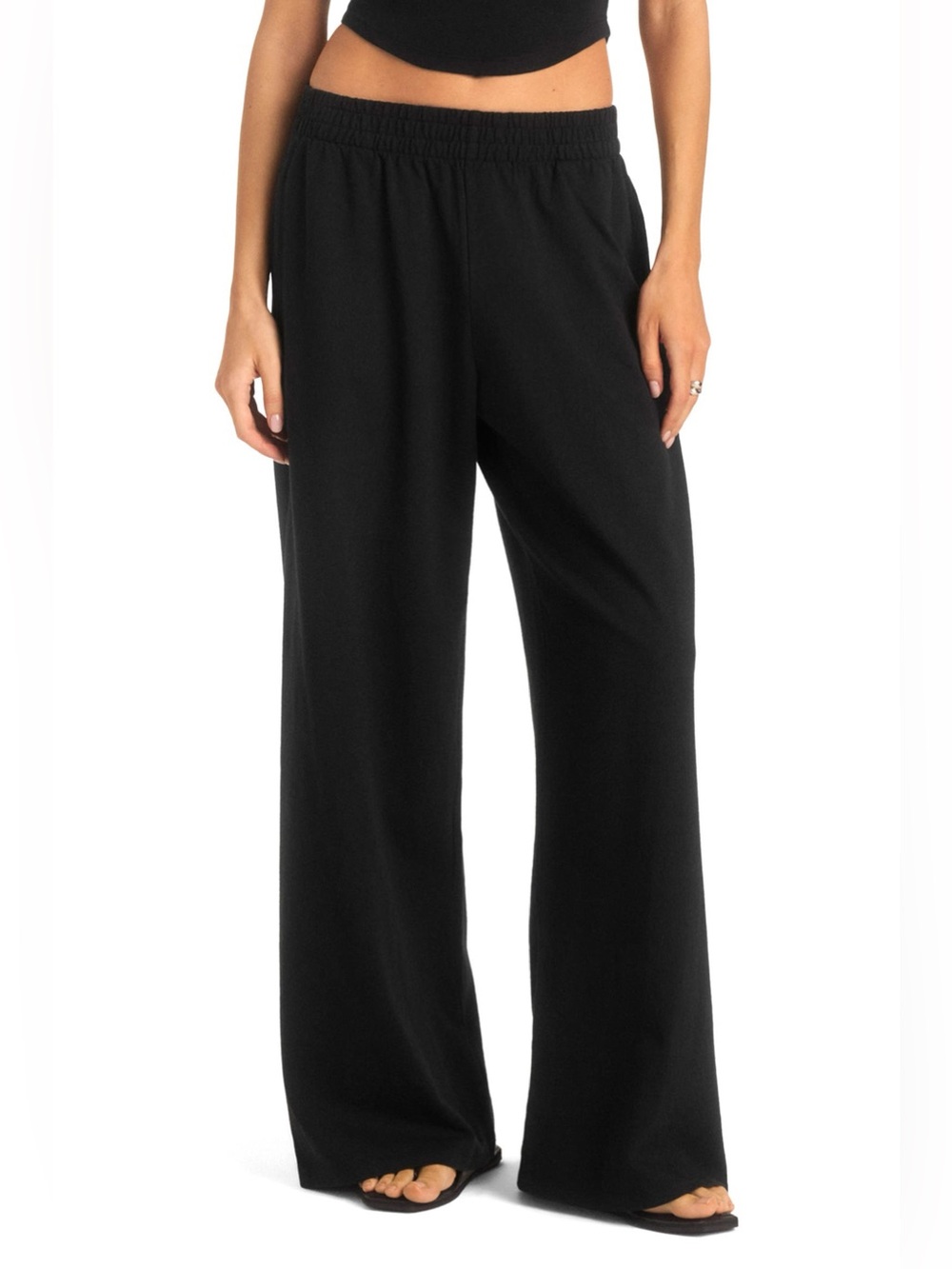 Vitamin A Coast Wide-Leg Elastic-Waist Pants ❤️❤️